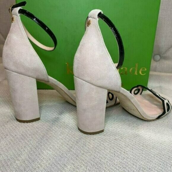 NEW Kate Spade Orson Pump Block Heel Pink Size 9.5 NIB Shoes - Picture 8 of 11